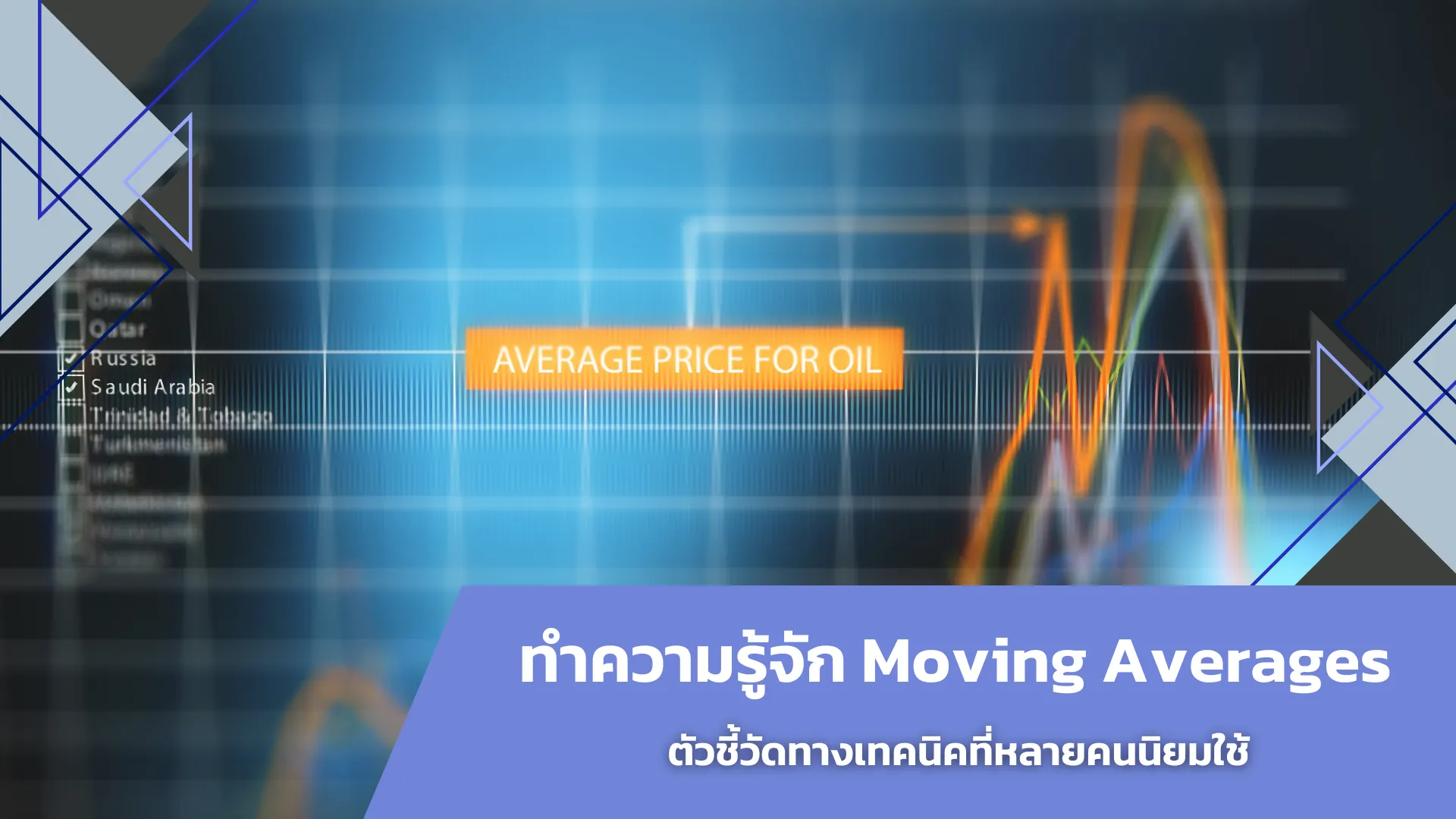 ทำความรู้จัก Moving Averages ตัวชี้วัดทางเทคนิคที่หลายคนนิยมใช้